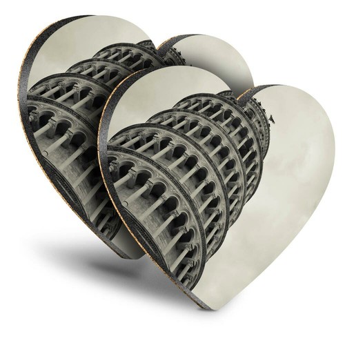 Heart mdf coasters - heart,
