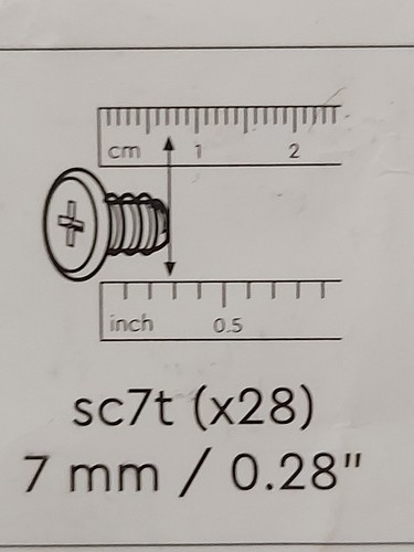 Keter darwin shed - keter, screws