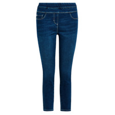 Ladies N@@t Cropped Jeggings SCULPT Blue Sizes 8 - 20