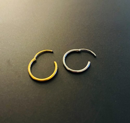 Minimalist 12mm gauge hoop - minimalist, 16