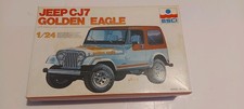 Esci JEEP GOLDEN EAGLE CJ7 1/24 Model Kit Vgc 