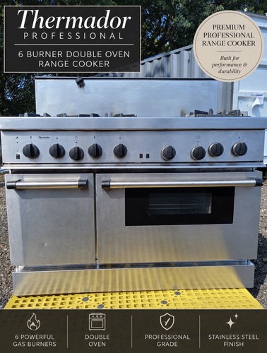Thermador burner gas range - 6,