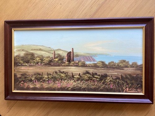 Original framed oil painting - original,