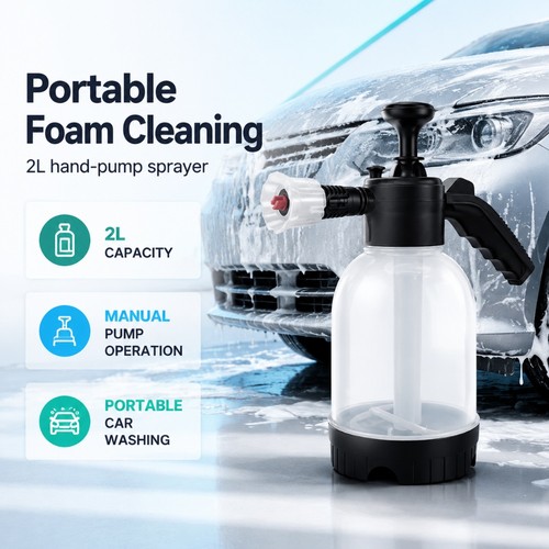 Car wash pump foam - car,