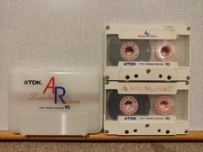2xTDK AR90 Limited Edition Cassettes With One Case Clamshell