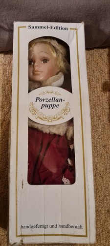 Porzellan puppe rare - puppe,,
