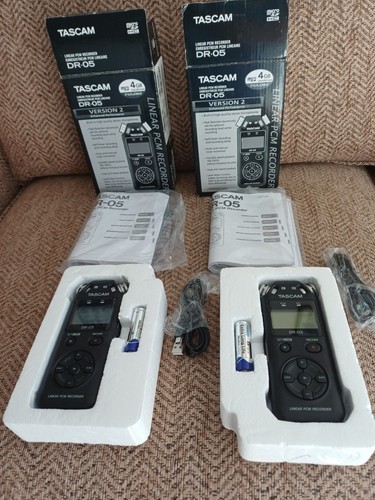 Pair tascam 05 portable - of, dr-05