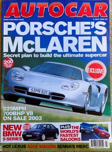 Autocar magazine jul - magazine, 05-jul-00