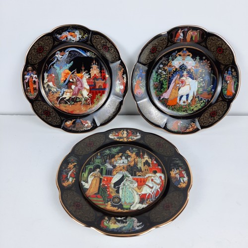 Russian fairy tale - fairy, plates