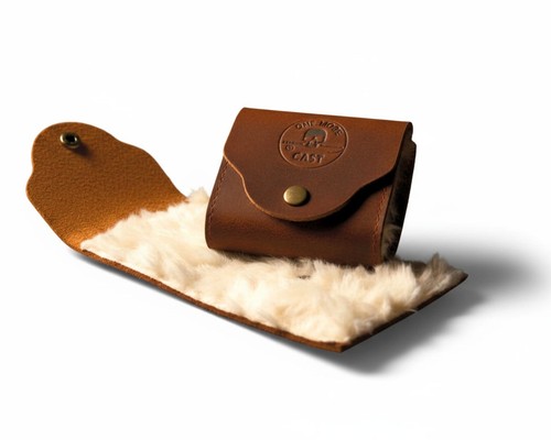 Leather fly wallet - wallet, one