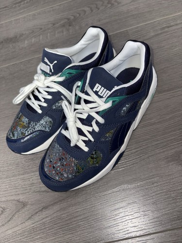 Puma trinomic hyper - navy, size