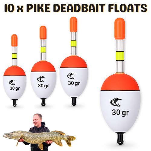 Pike fishing floats deadbait - floats,