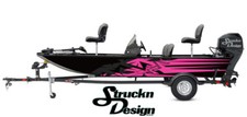 Pink Geometrical Style Black