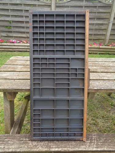 Vintage printers tray - printers,