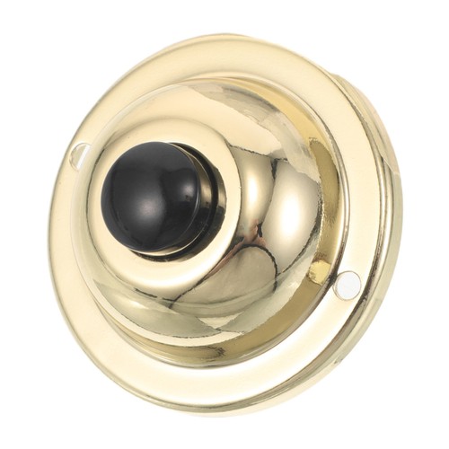 Retro metal doorbell - metal, push