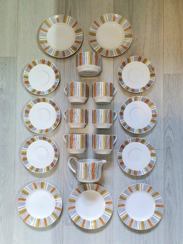 Midwinter sienna tea cups - midwinter,