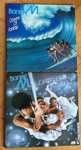 Two boney vinyl albums - vinyl,