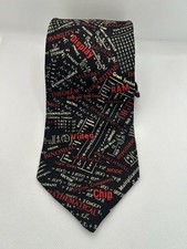 Museum Artifacts Silk Necktie