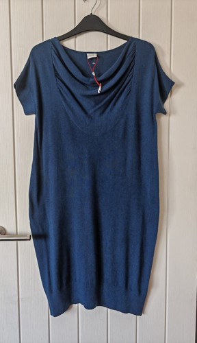 Esprit blue jumper dress size - esprit,