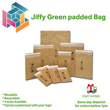 Jiffy Green Padded Bags