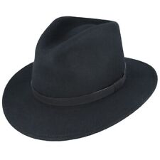 Fedora Felt Wool Hat Crushable