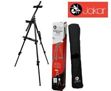 Jakar Watercolour Aluminium Easel Adjustable Canvas Holder Height Up 120cm + Bag