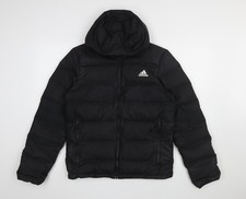 Adidas Men's Black Hooded