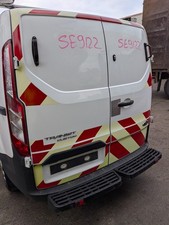 FORD TRANSIT CUSTOM 2016 N/S PASSENGER SIDE REAR LOADING DOOR IN WHITE