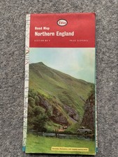 Esso Road Map Northern England