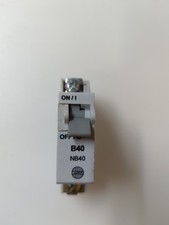WYLEX B40 B 40 B Curve B Type 40 AMP TYPE 1 M6 MCB CIRCUIT BREAKER NB40 STOTZ