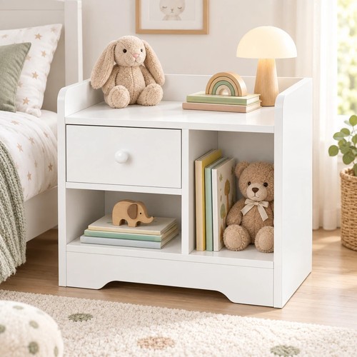 Bedside table drawer cabinet - table,