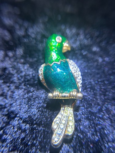 Vintage swarovski parrot bird - parrot,