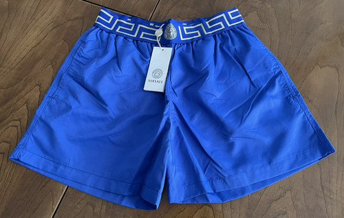 Versace men blue swim - blue,