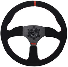 Kode-350mm Suede Steering
