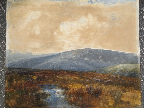 Antique original watercolour - antique, &