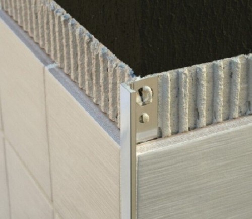 Genesis aluminium tile trim - aluminium,