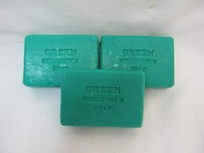 Green Laundry Soap Household  Old Fashioned Pk 3 125g