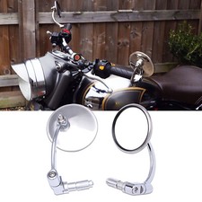 Pair 7/8" Bar End Mirrors