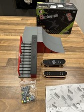 Skate Park Ramp Kit With Rail And Board plus Teck Deck board 