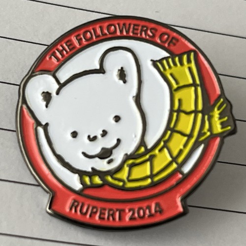 Rupert bear collectable pin - *,