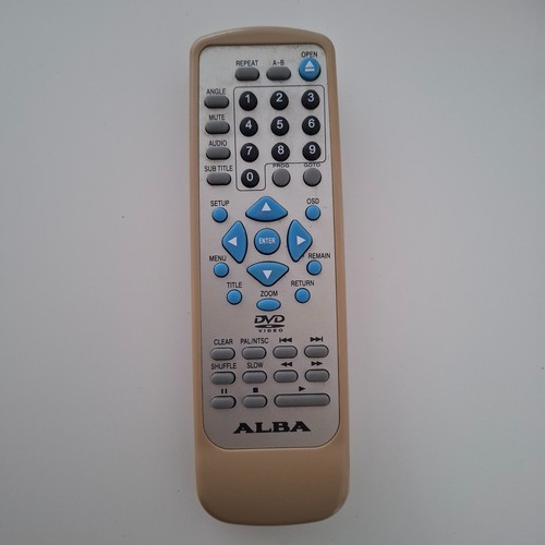 Alba dvd remote control for - alba,