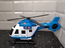 Teamsterz Police Helicopter Toy. No Winch. Battery Operated.