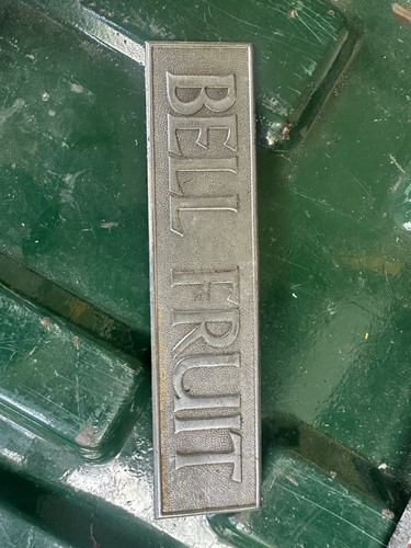 Bell fruit badge emblem - bell,