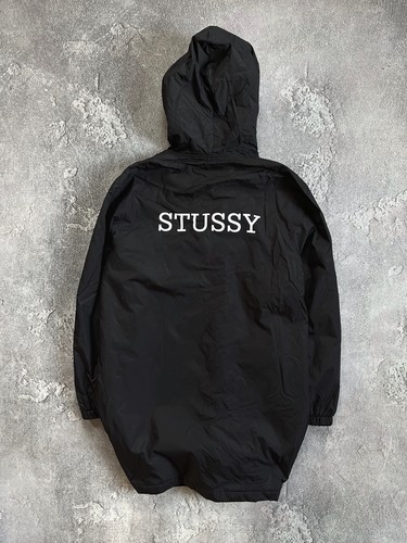 Stussy jacket mens black - mens, nylon
