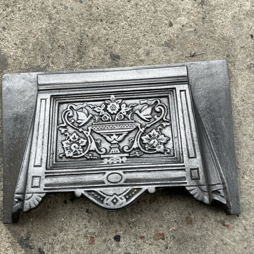 Cast iron fireplace canopy - cast,