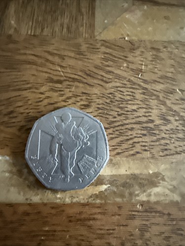2006 wounded soldier 50p coin - wounded,