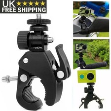 Cycling Bike Bicycle Handlebar Camera Holder Mount Clamp For Sports Action Cam