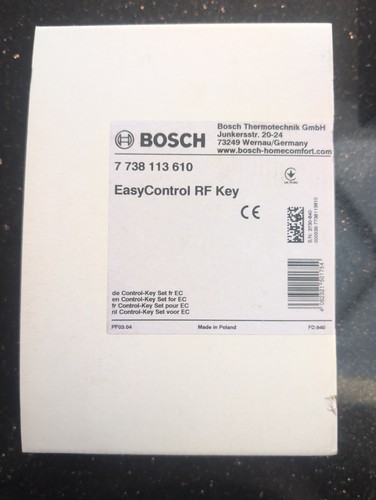 Bosch easycontrol key - bosch, rf