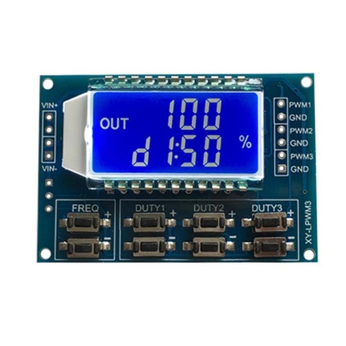 Lcd display square wave signal - square,