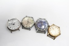 Vintage Mechanical Watch Heads Roma MuDu WORKING x 4